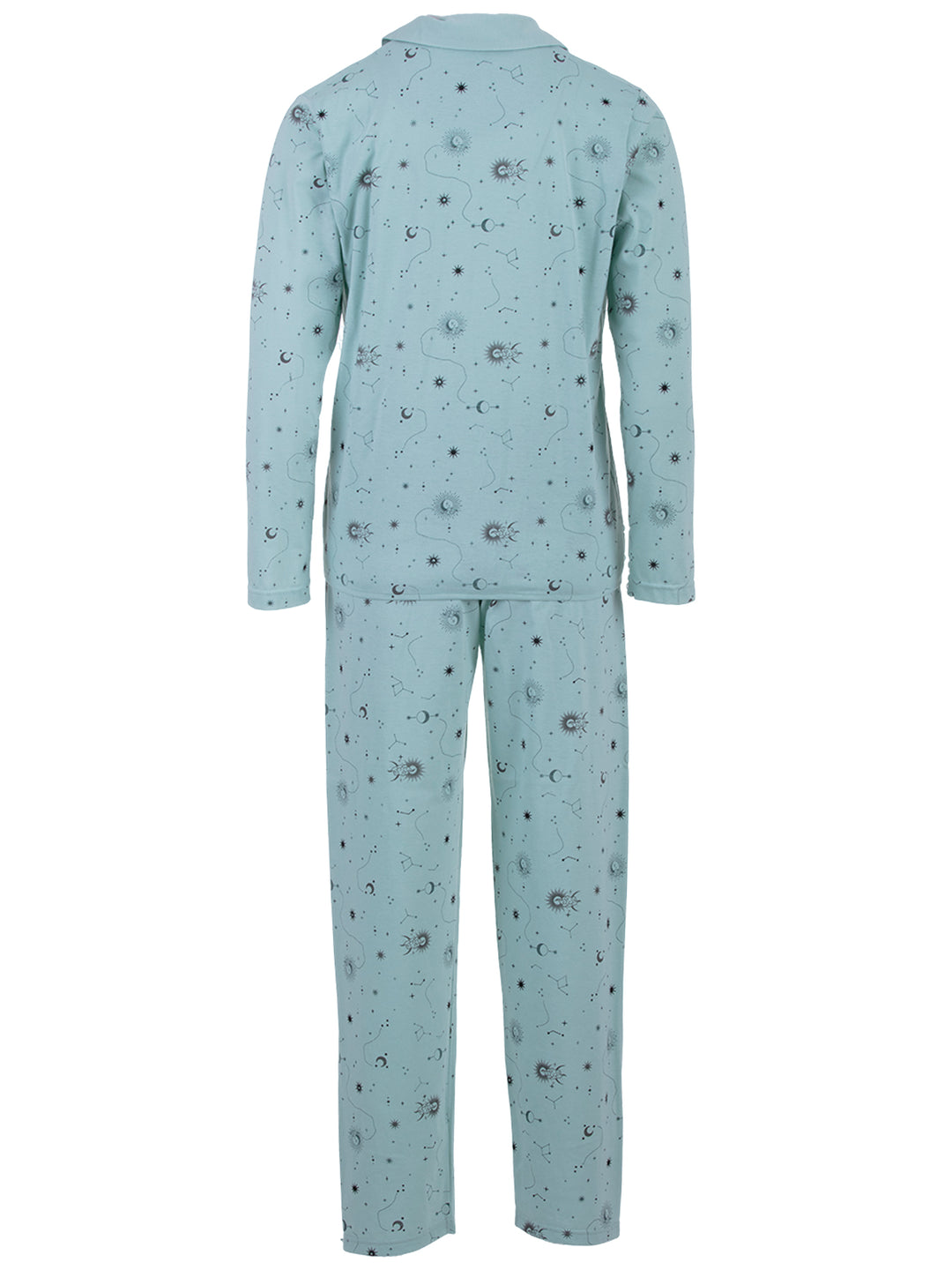 Pyjama Set Langarm - Mond und Sterne