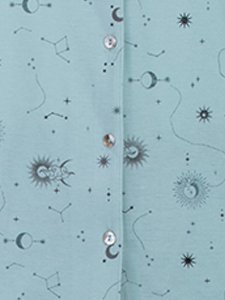 Pyjama Set Langarm - Mond und Sterne
