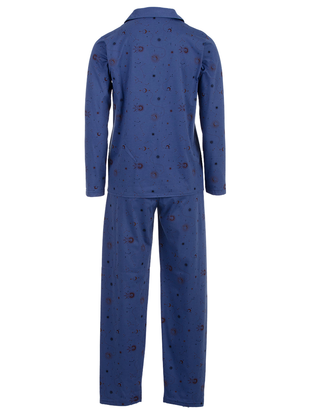 Pyjama Set Langarm - Mond und Sterne