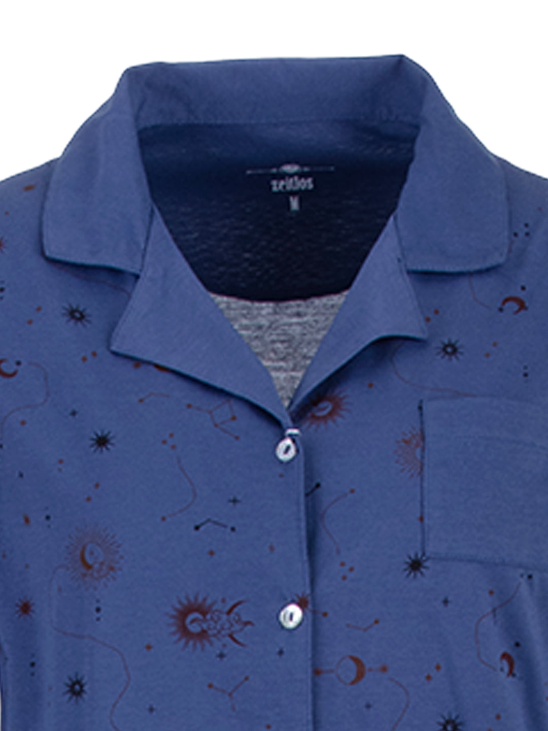 Pyjama Set Langarm - Mond und Sterne
