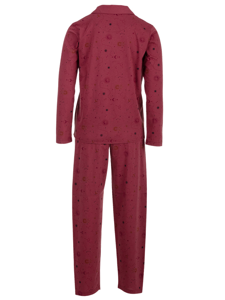 Pyjama Set Langarm - Mond und Sterne