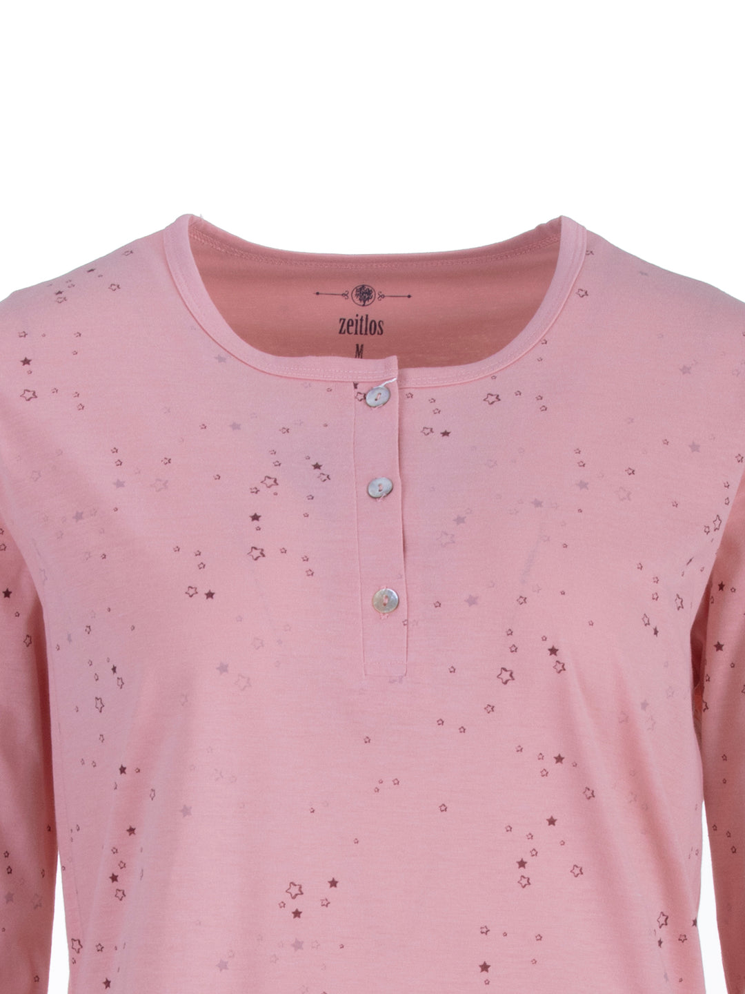 Long-sleeved nightshirt - stars