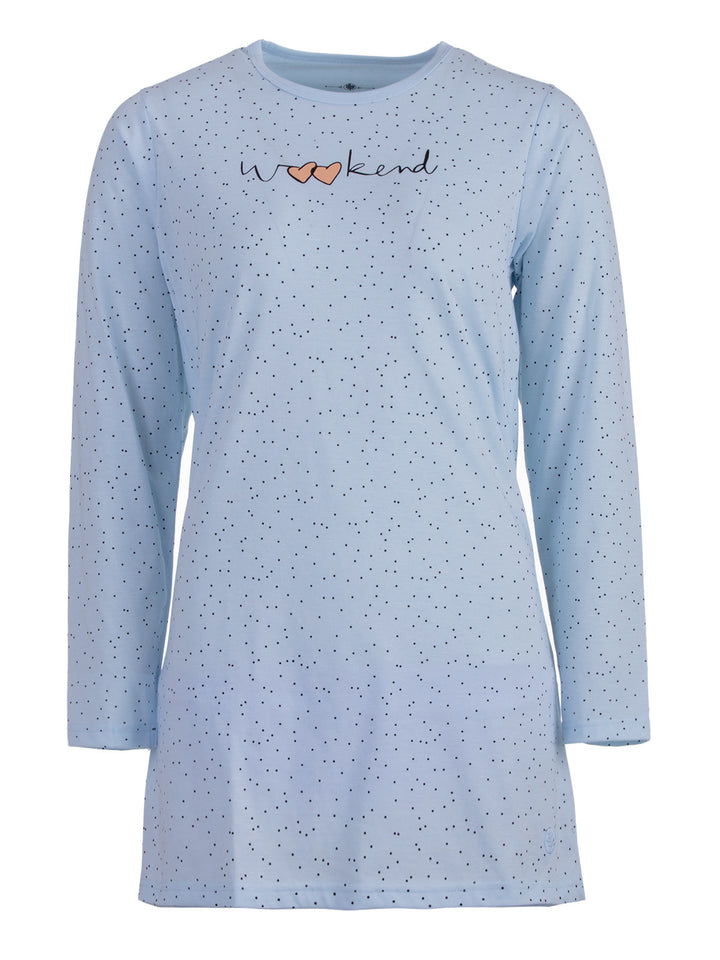 Long-sleeved sleep shirt - Weekend