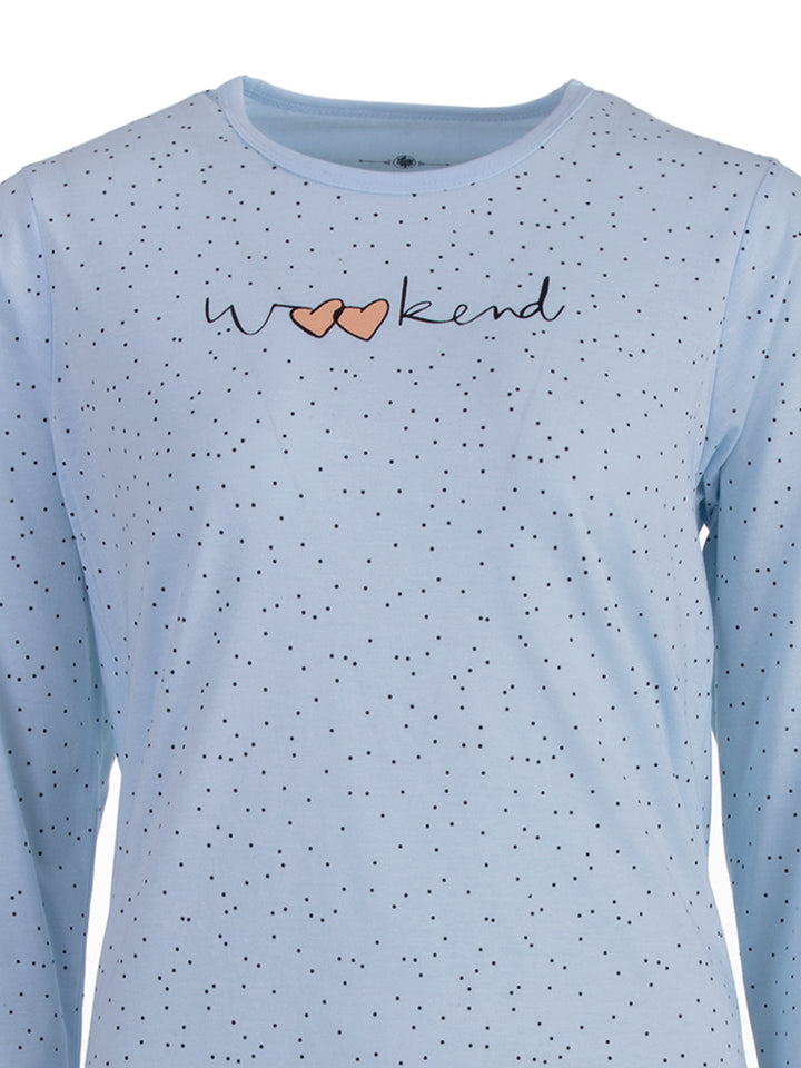 Long-sleeved sleep shirt - Weekend