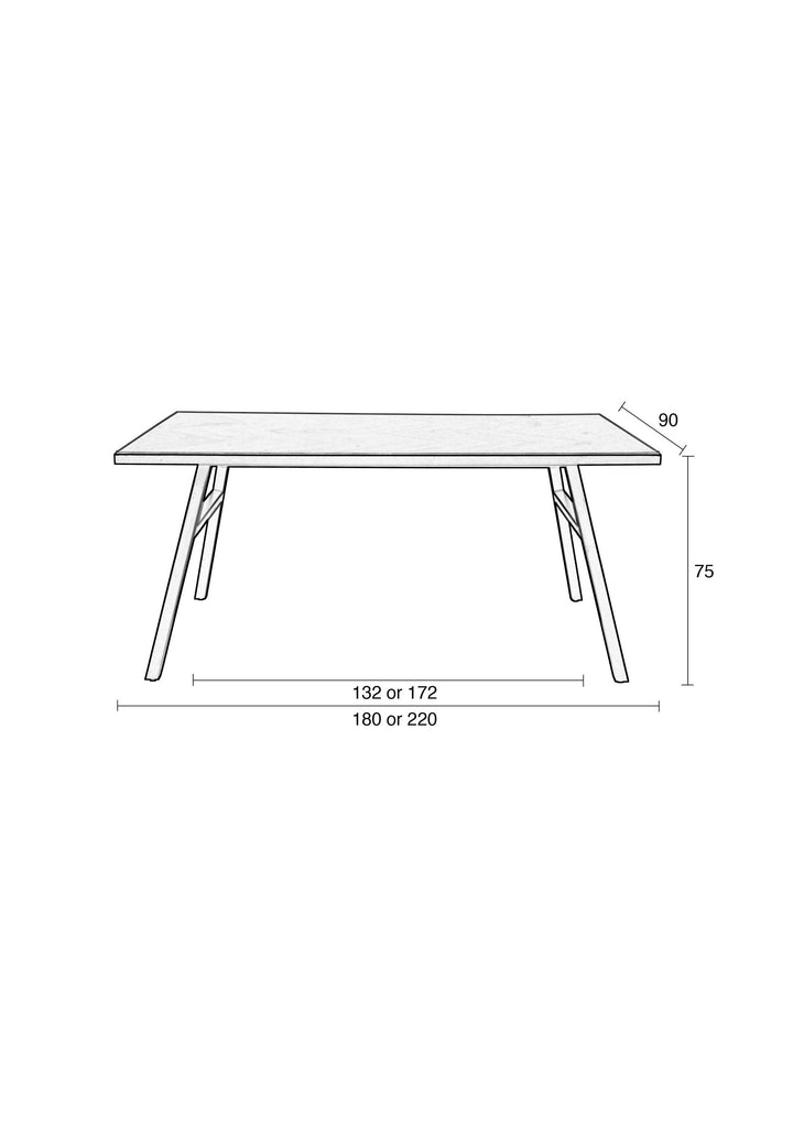 Seth dining table - display piece