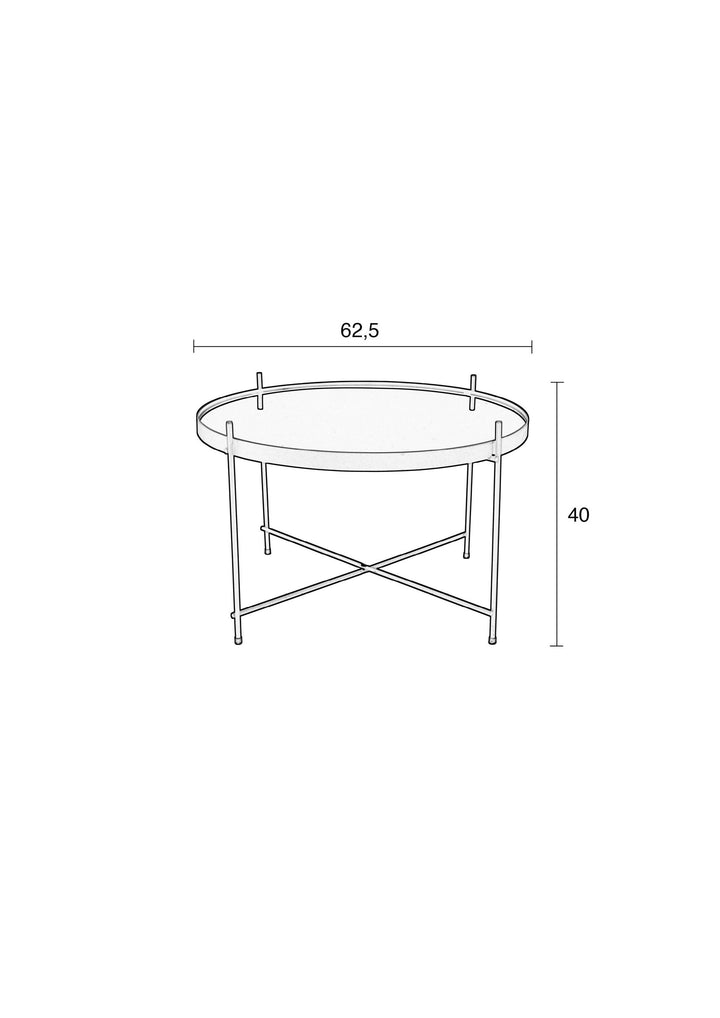 Large Cupid side table