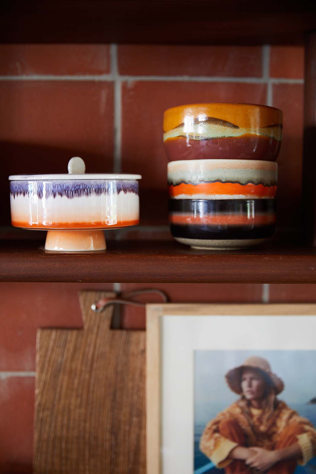 70s ceramics: bonbon bowl