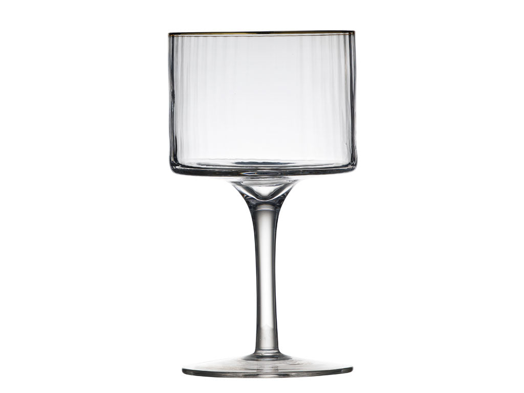 Gin &amp; Tonic Glas Palermo Goldrand