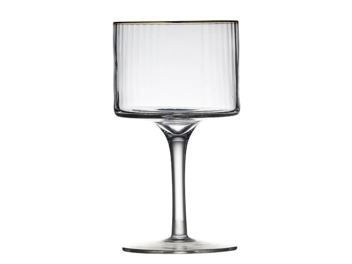 Gin &amp; Tonic Glas Palermo Goldrand