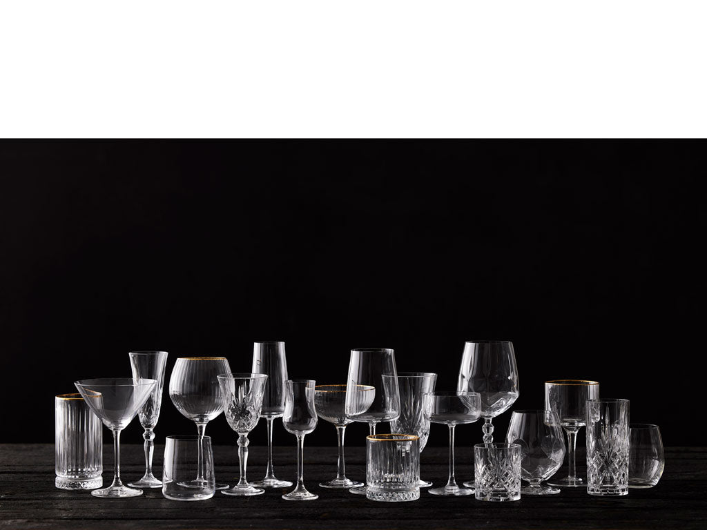 Gin &amp; Tonic Glas Palermo Goldrand