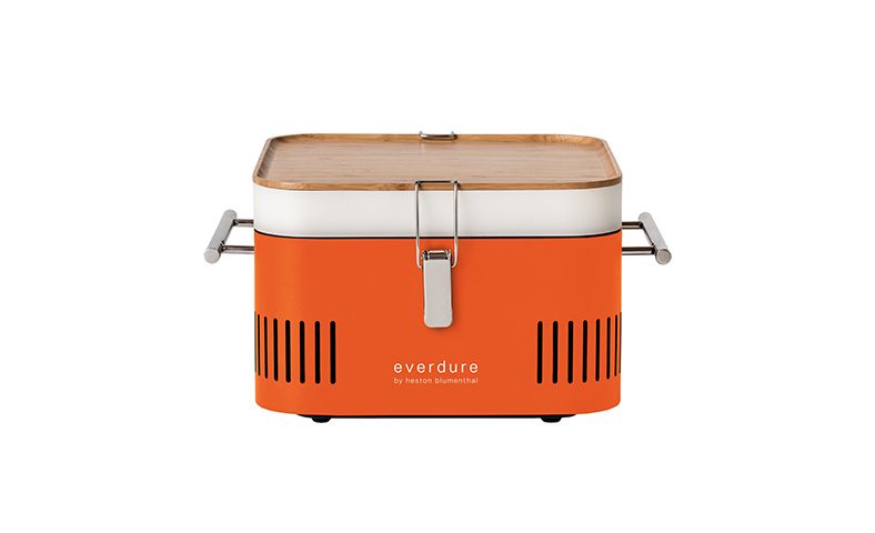 Cube tragbarer Holzkohlegrill