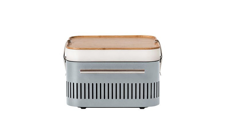 Cube tragbarer Holzkohlegrill