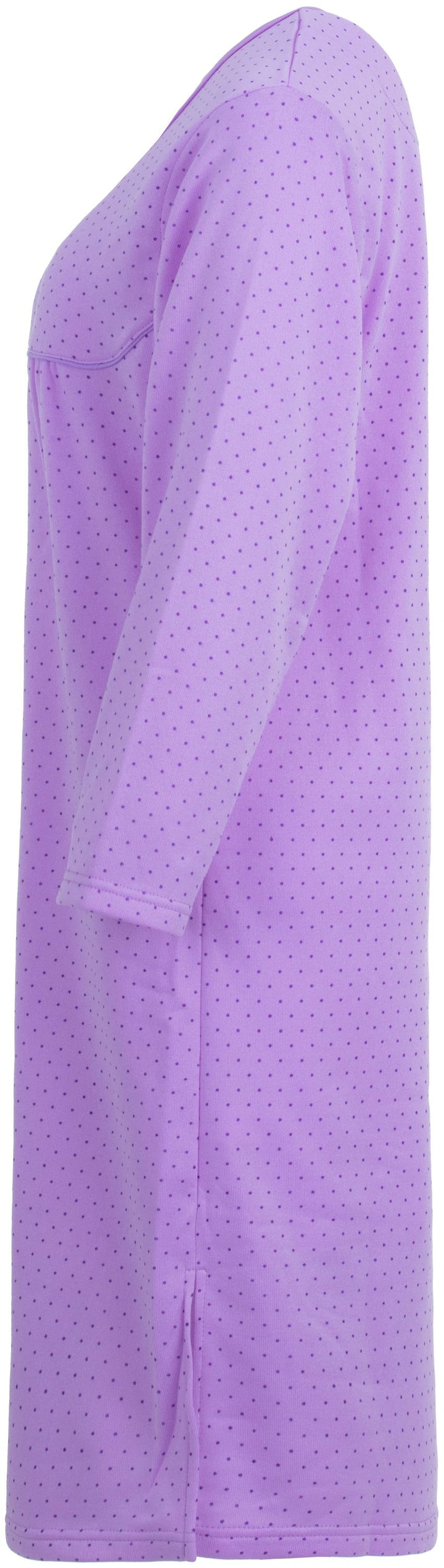 Thermal nightgown - dots AOP