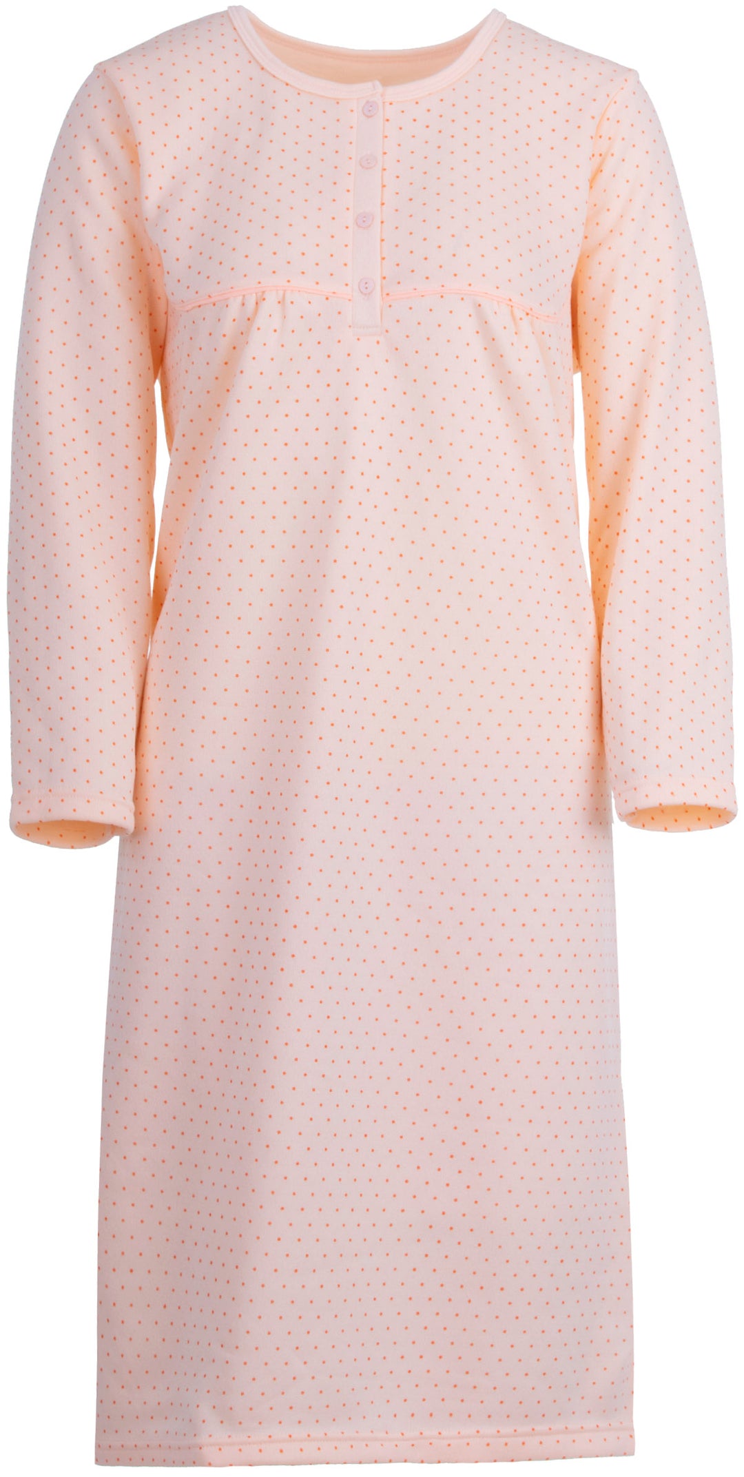 Thermal nightgown - dots AOP