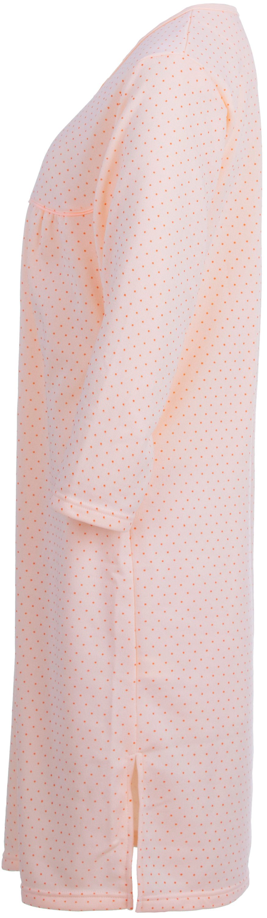 Thermal nightgown - dots AOP