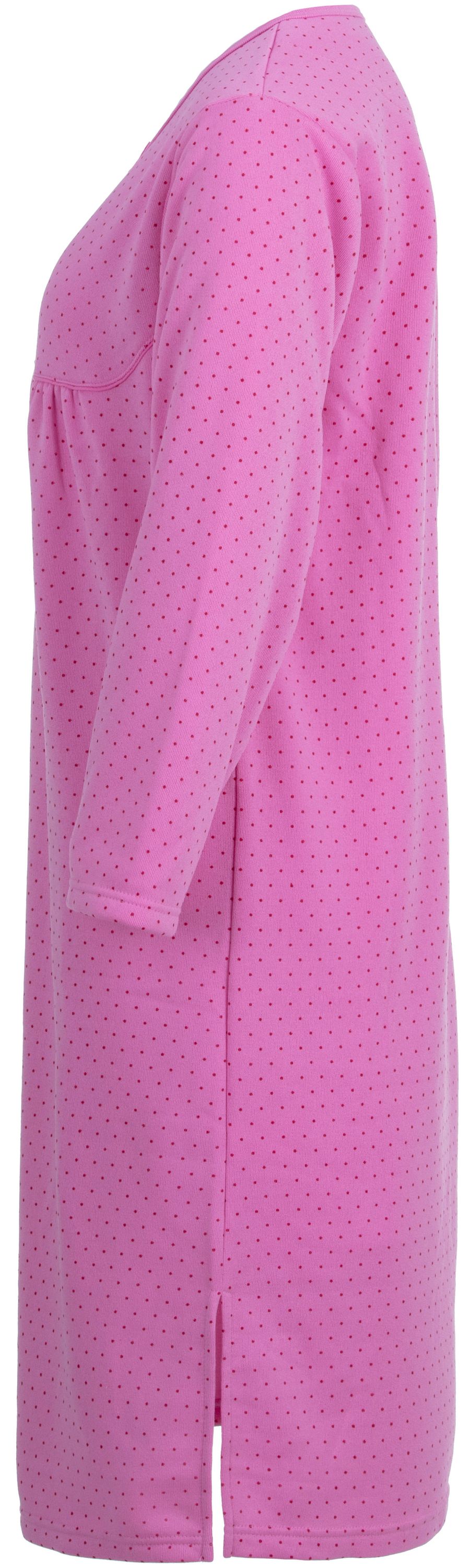 Thermal nightgown - dots AOP