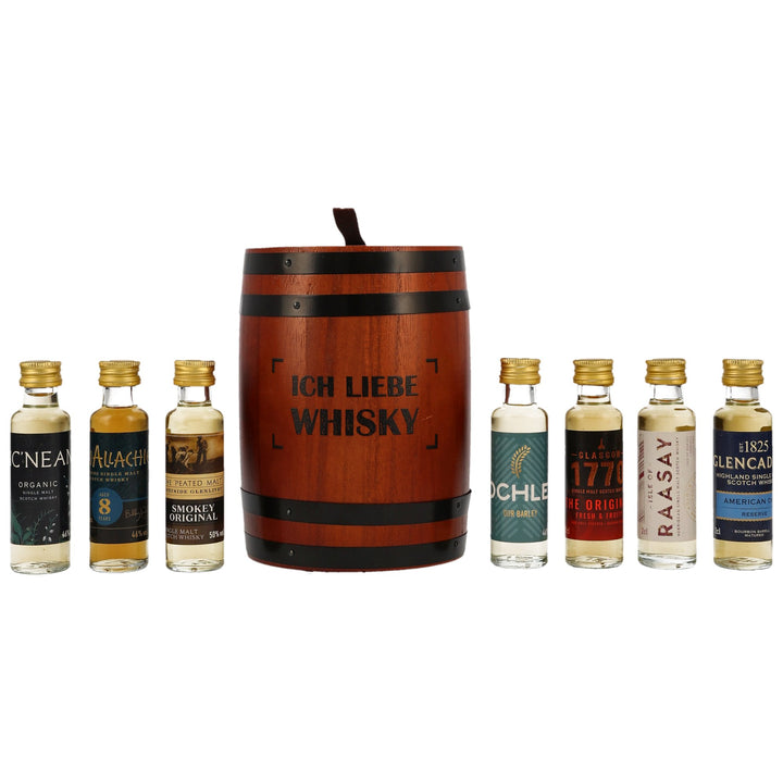 100% Single Malt Scotch Whisky Tasting Fass 7 x 0,02l