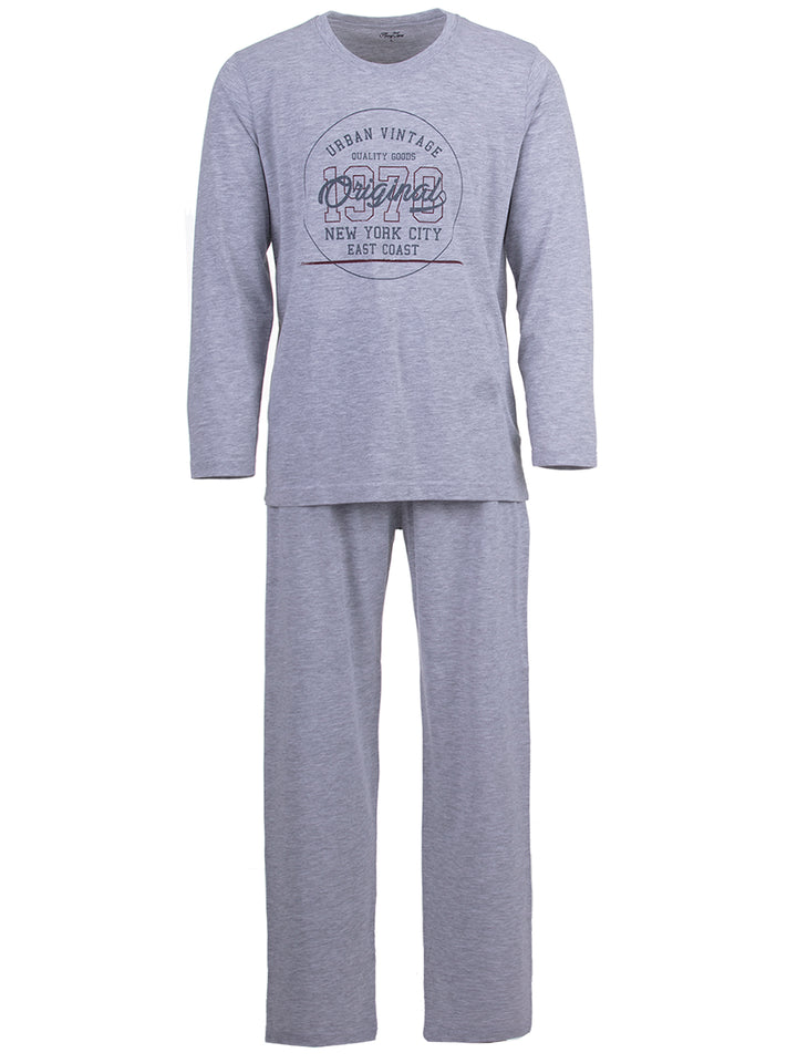 Pyjama Set Langarm - Vintage New York City