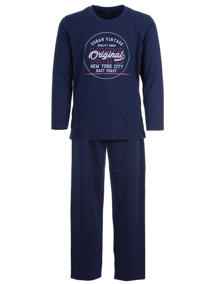 Pyjama Set Langarm - Vintage New York City