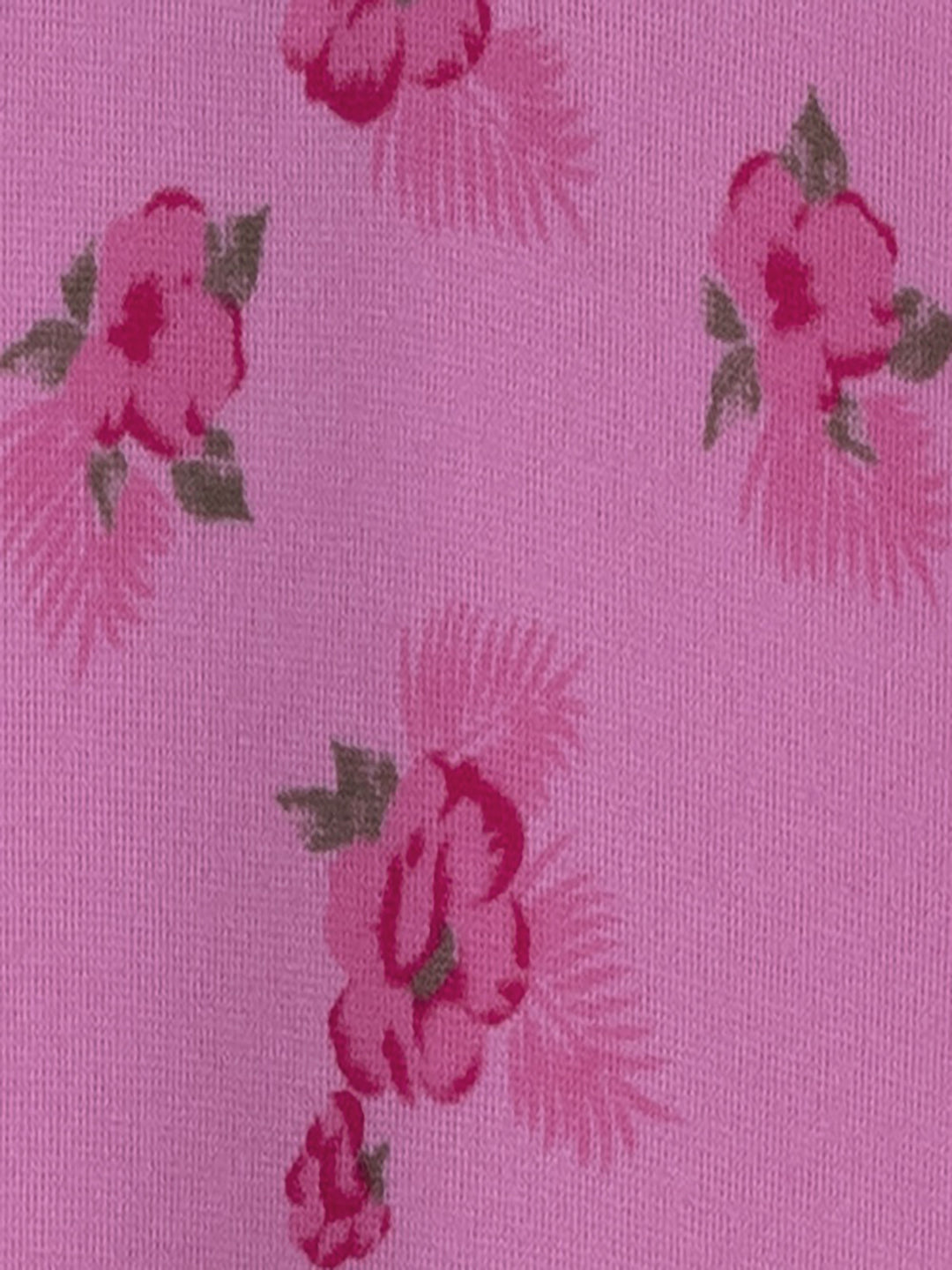 Thermal Nightdress - Big Flower Fern