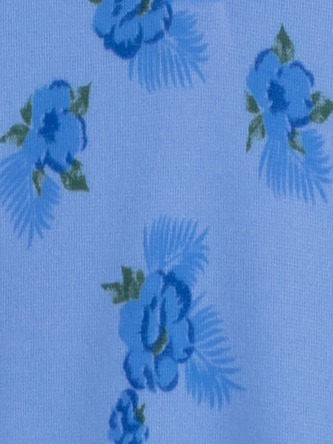 Thermal Nightdress - Big Flower Fern