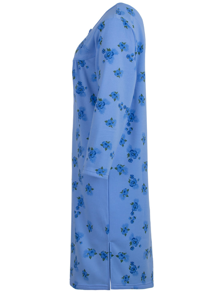 Thermal Nightdress - Big Flower Fern