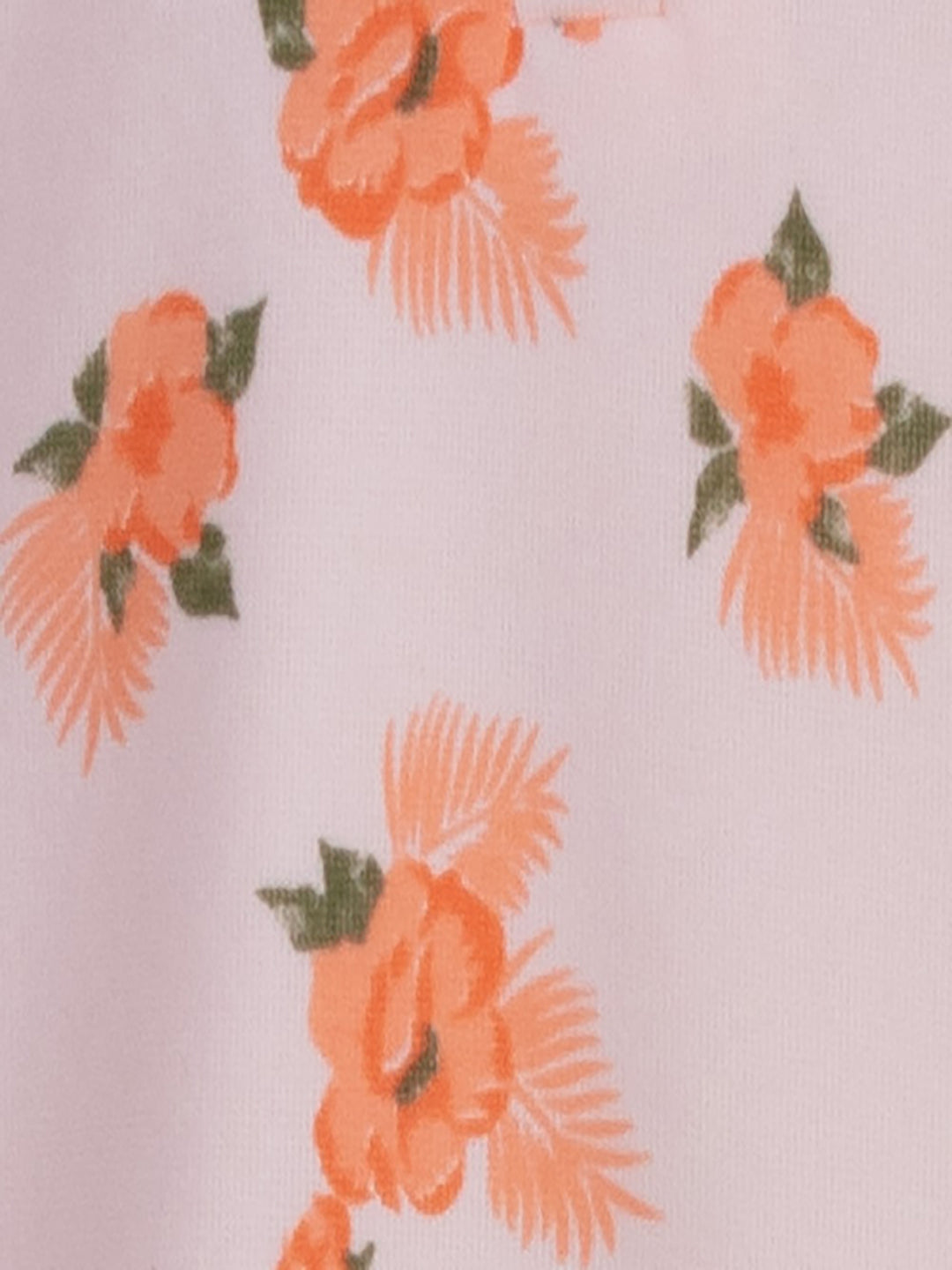 Thermal Nightdress - Big Flower Fern