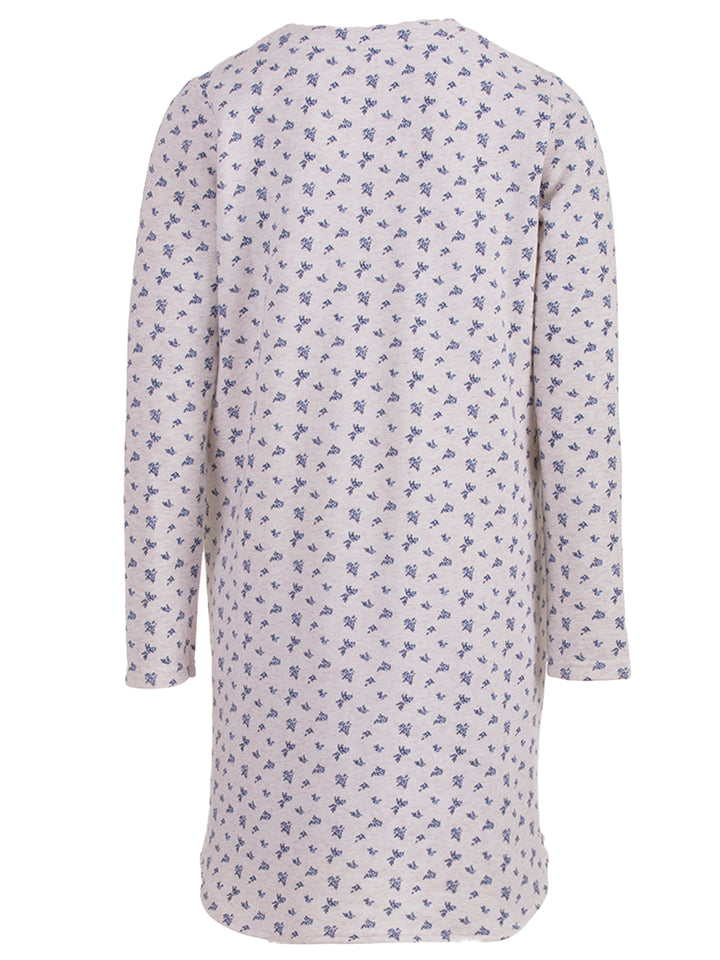 Thermal nightdress - Fleur bleau