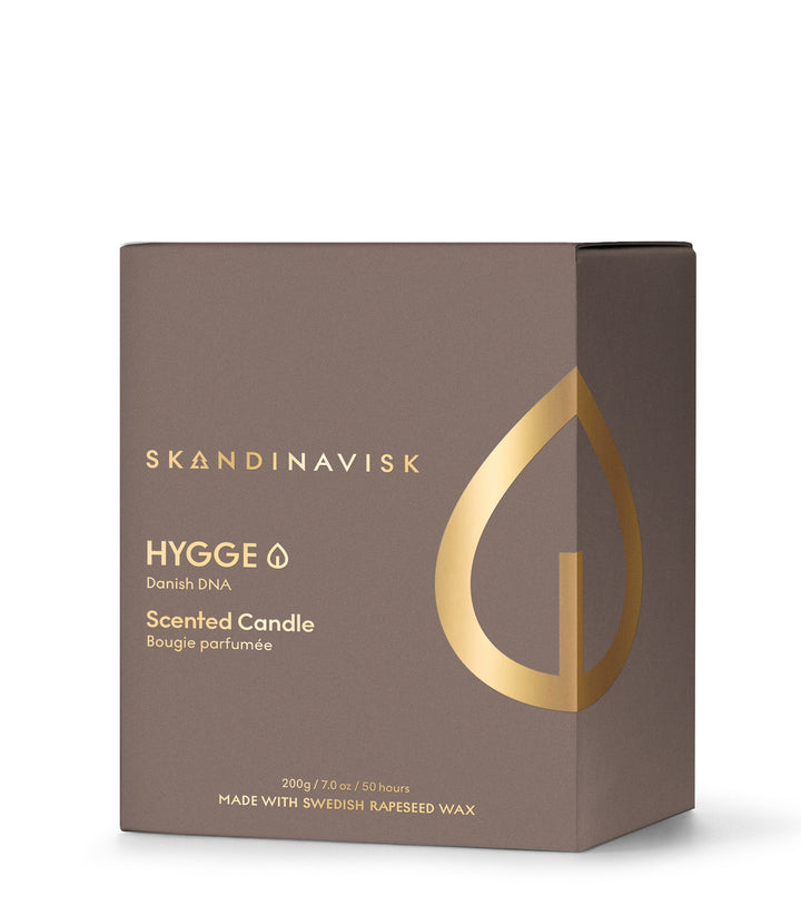 SKANDINAVISK HYGGE Duftkerze 200g – Zimtduft, 50 Std.