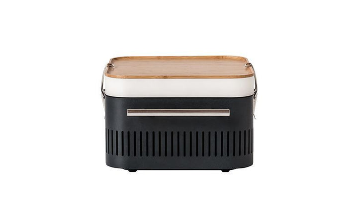 Cube tragbarer Holzkohlegrill