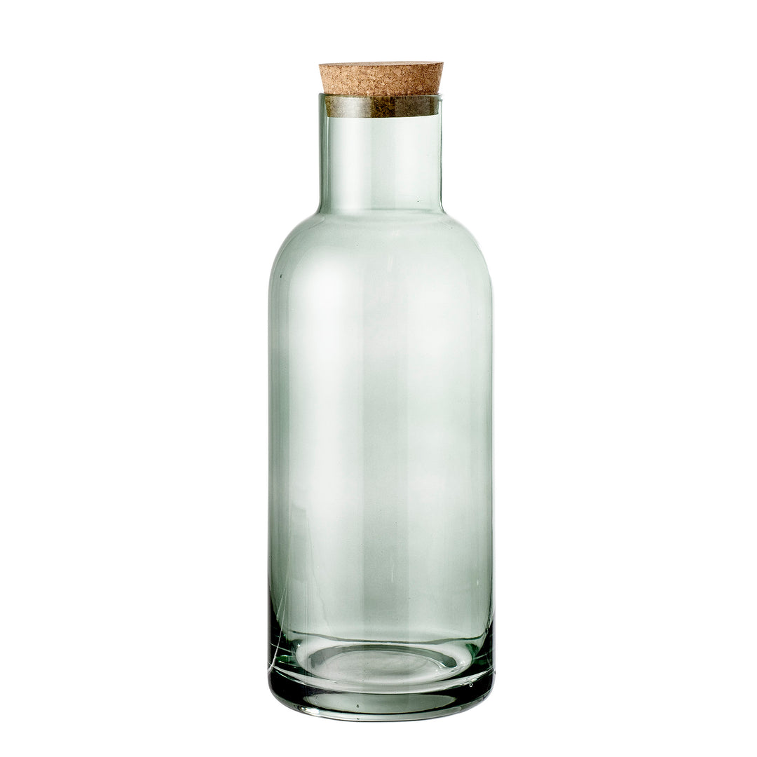 Flasche grün mit Korken