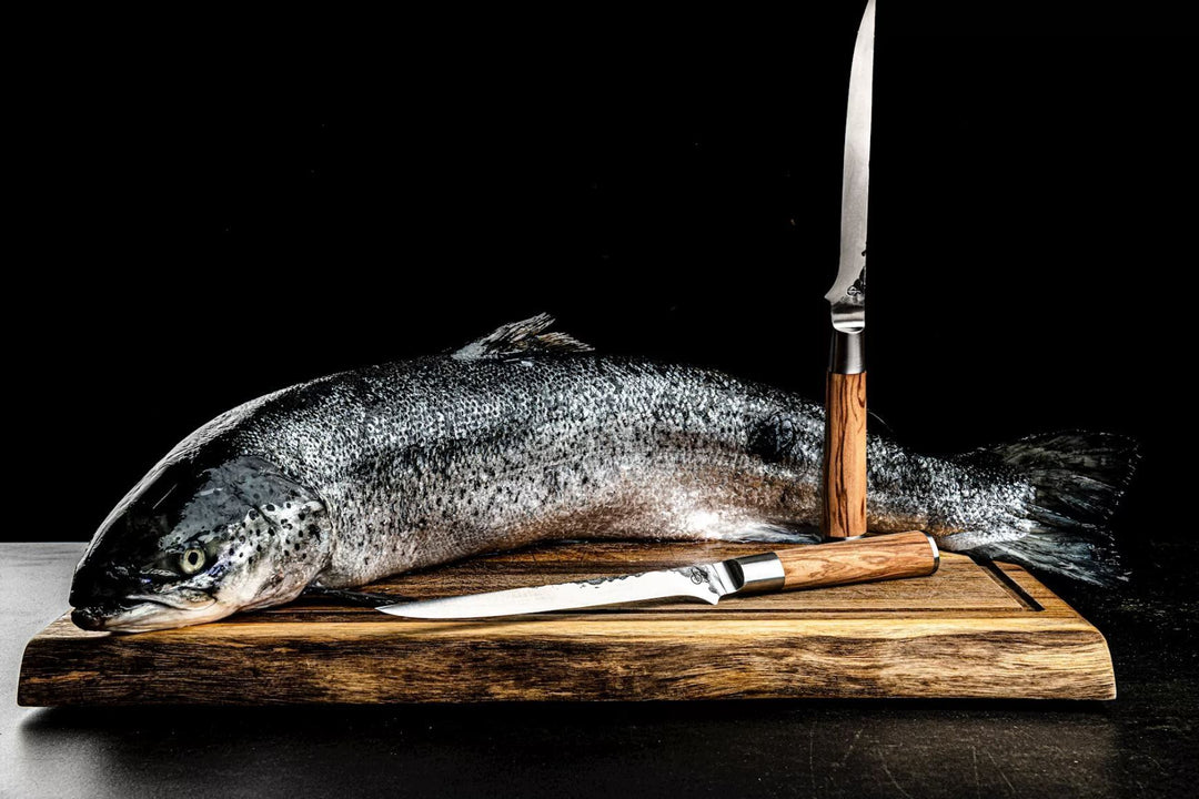 Forged Olive Filetiermesser