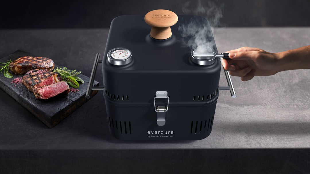 CUBE 360 Tragbarer Holzkohlegrill