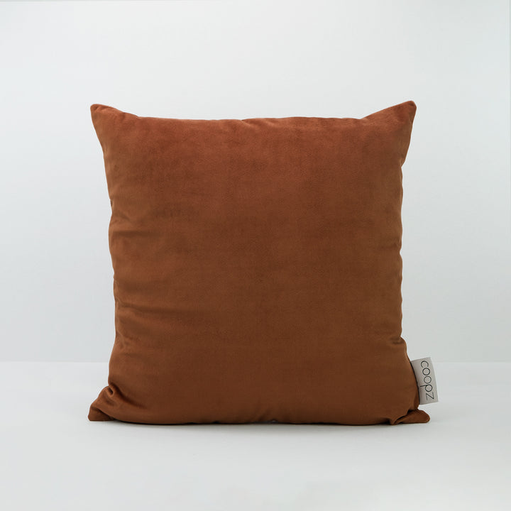 Cushion cover plain velvet