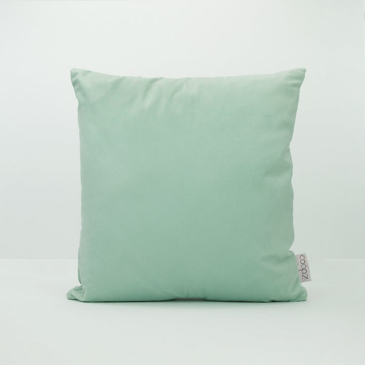 Cushion cover plain velvet
