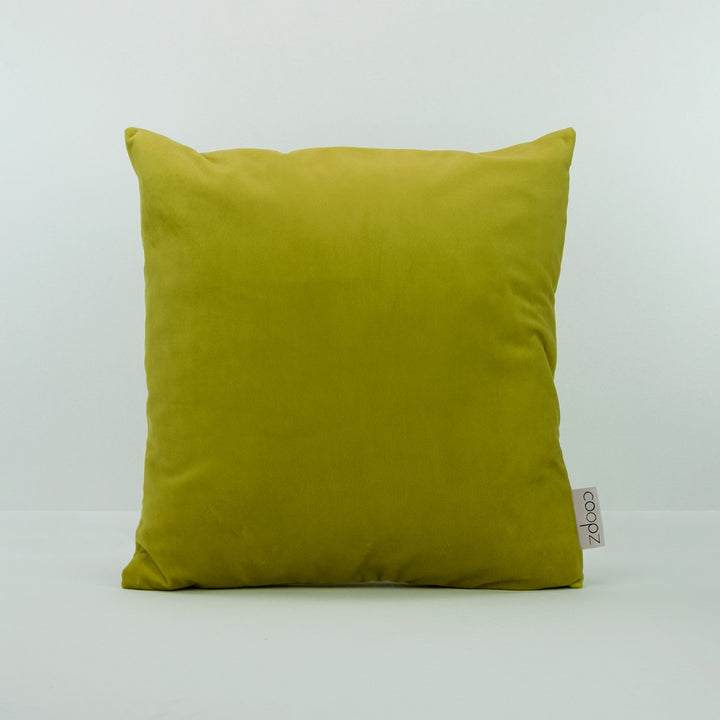 Cushion cover plain velvet