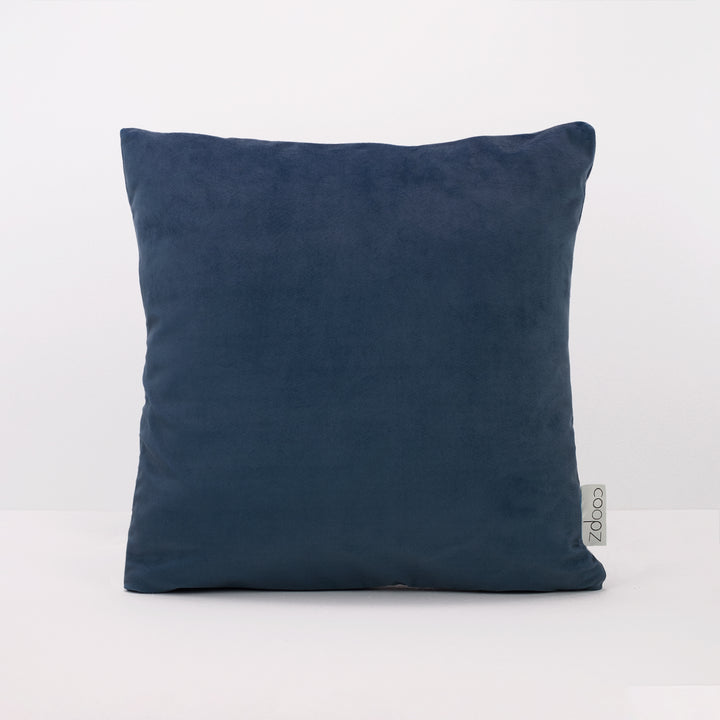 Cushion cover plain velvet