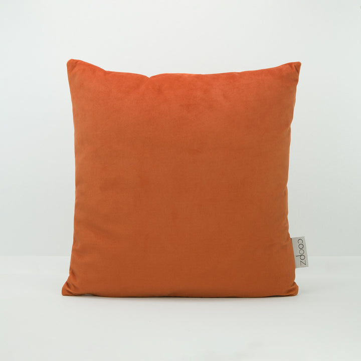 Cushion cover plain velvet