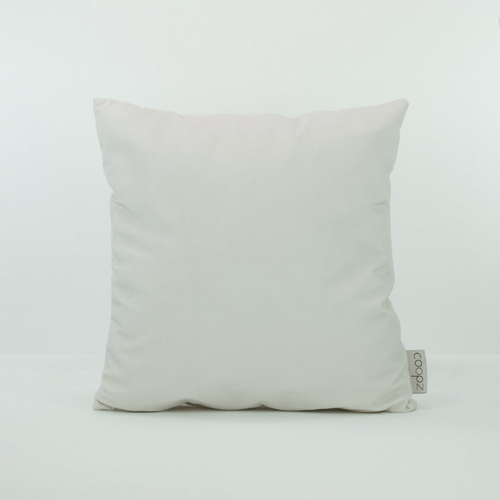 Cushion cover plain velvet