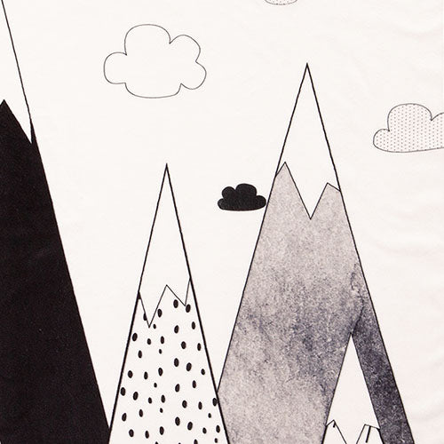 Kuscheldecke Berglandschaft