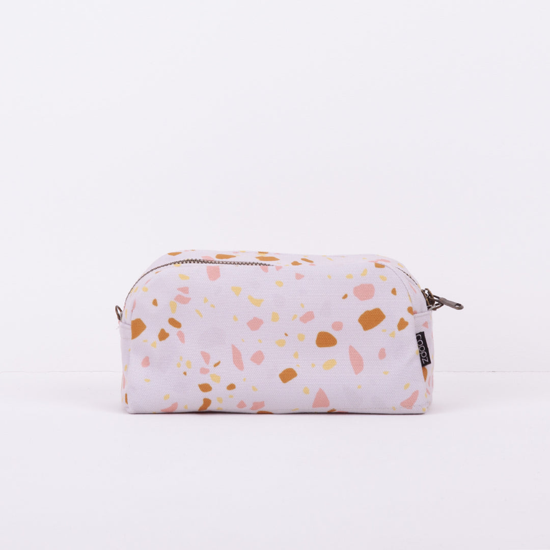 Kosmetiktasche Terrazzo Rosa