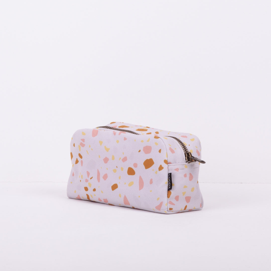 Kosmetiktasche Terrazzo Rosa