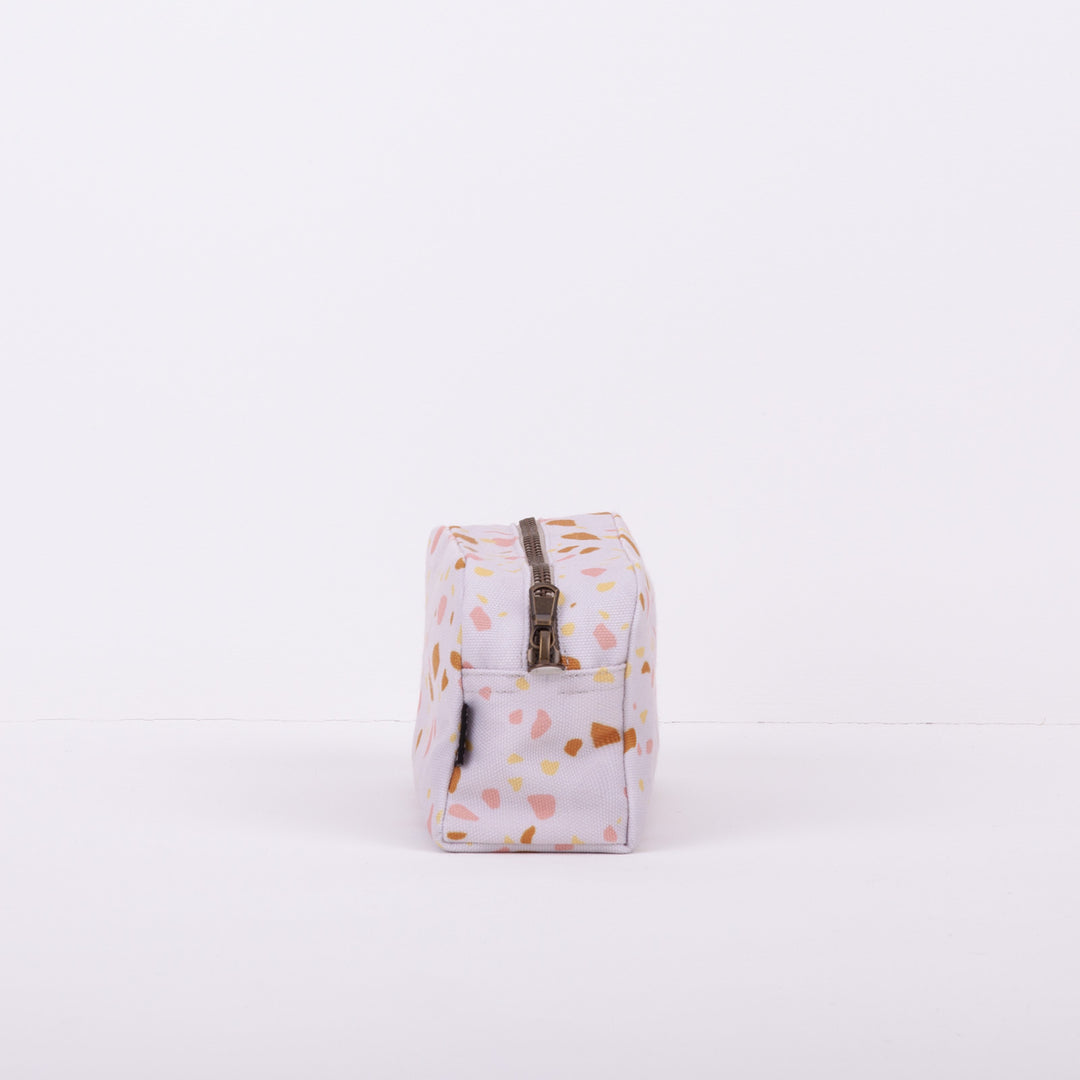 Kosmetiktasche Terrazzo Rosa