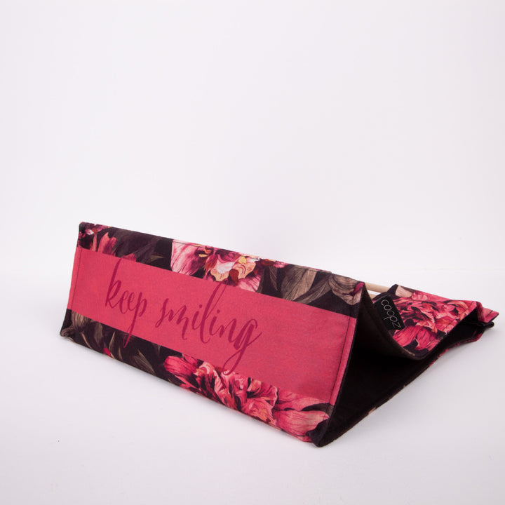 coopz Filztasche Shopper Handmade Holzgriffe