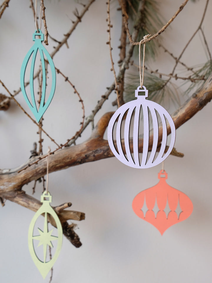 Pendant Retro Wooden Ornaments