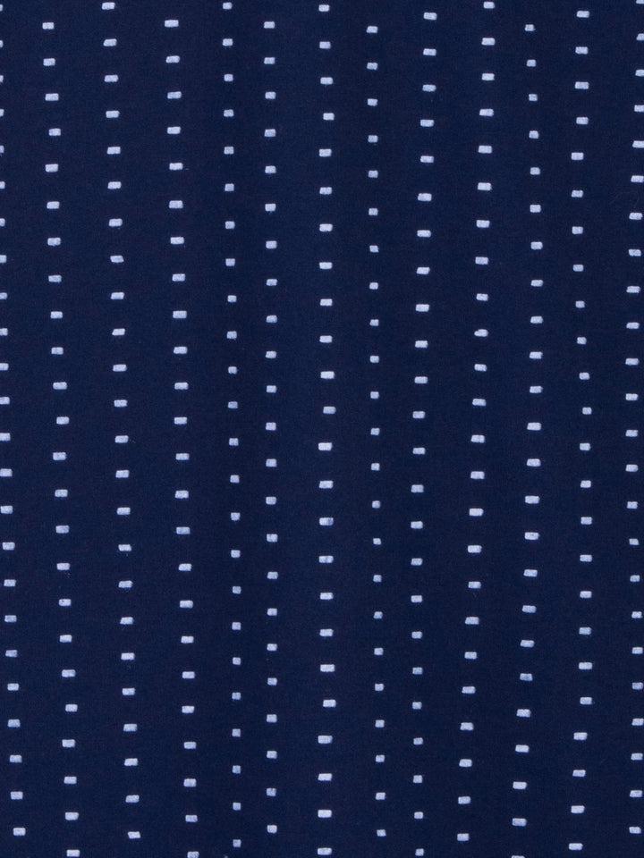 Long-sleeved nightdress - Small rectangles