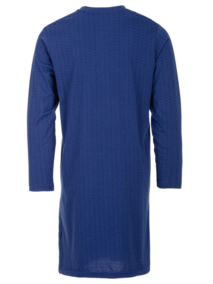 Long-sleeved nightdress - Small rectangles