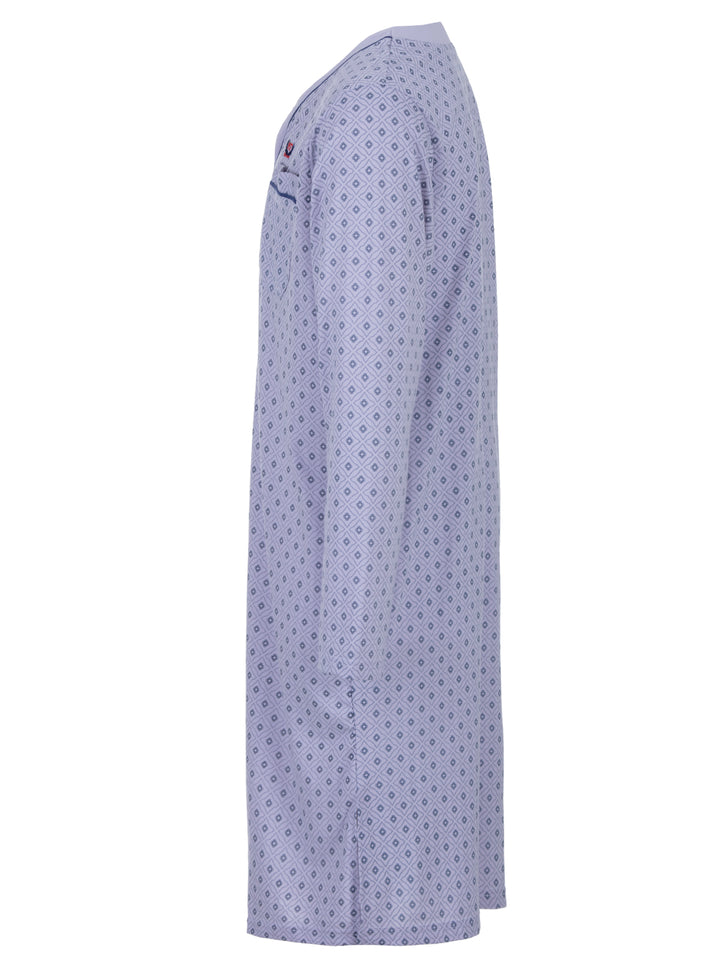 Nightdress long sleeve - diamond