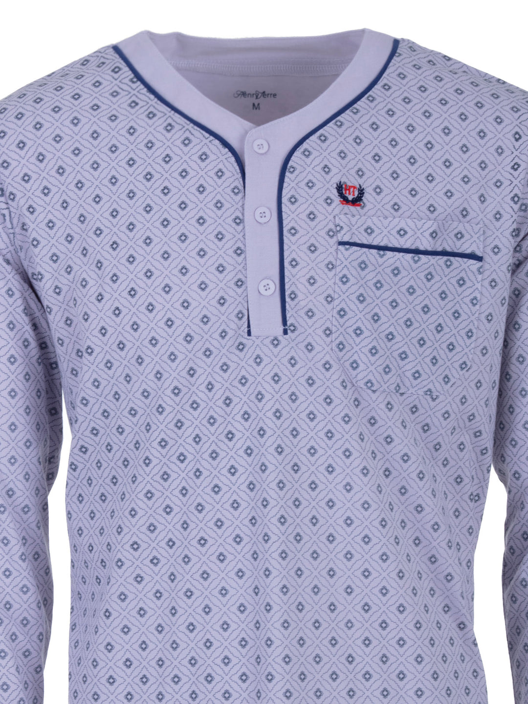 Nightdress long sleeve - diamond