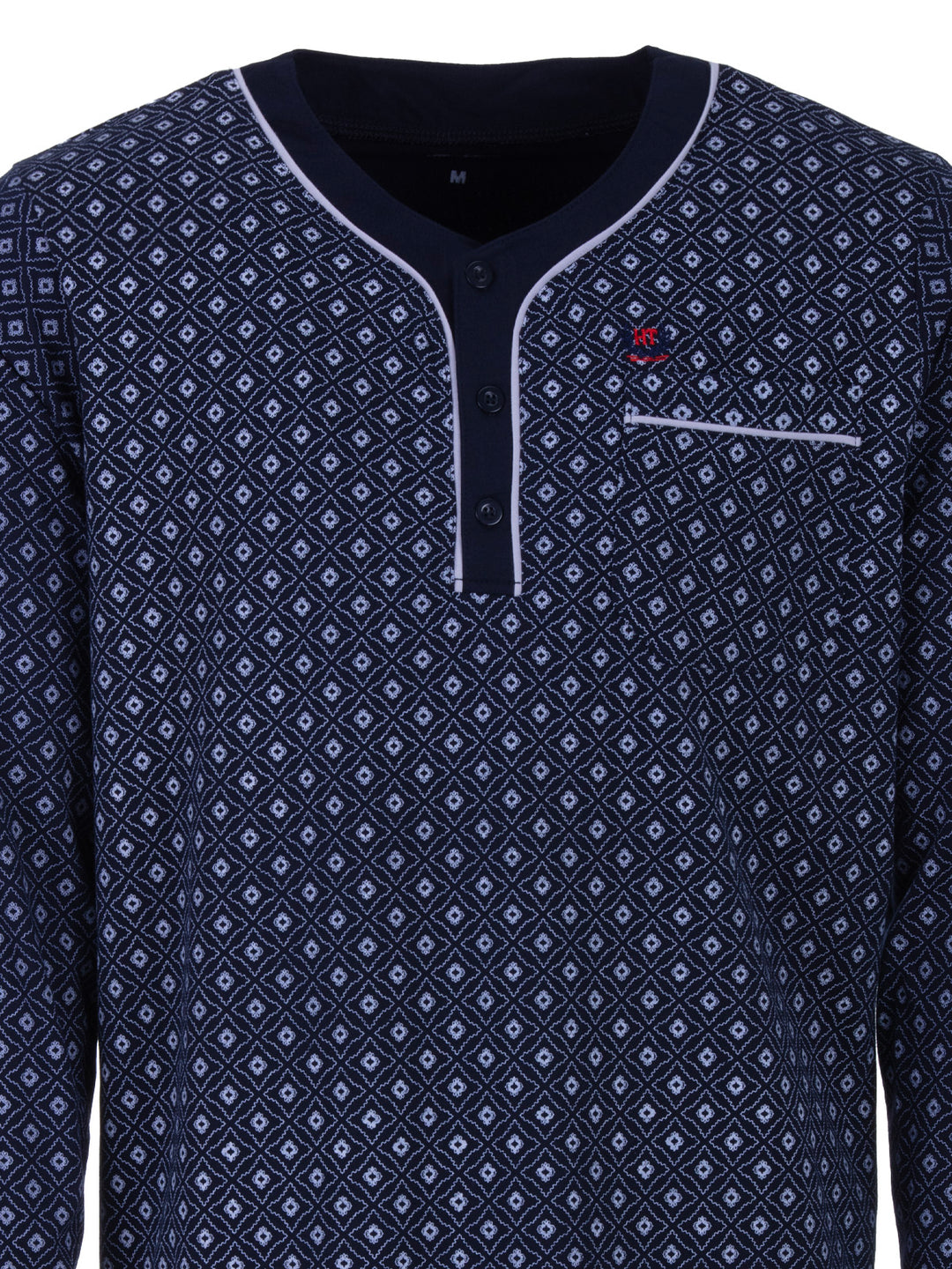 Nightdress long sleeve - diamond